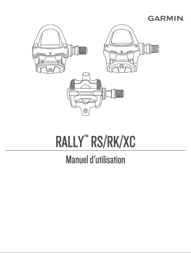 Page n°1 - Manuel utilisateur Garmin Rally XC200