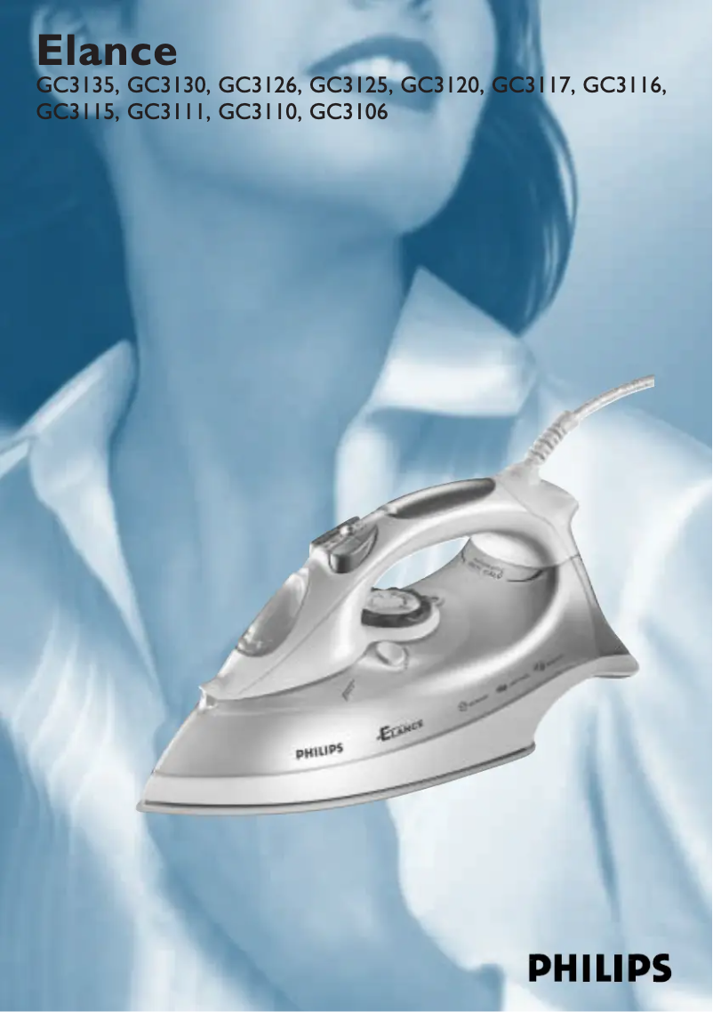 Page n°1 - Manuel utilisateur Philips Elance GC3125
