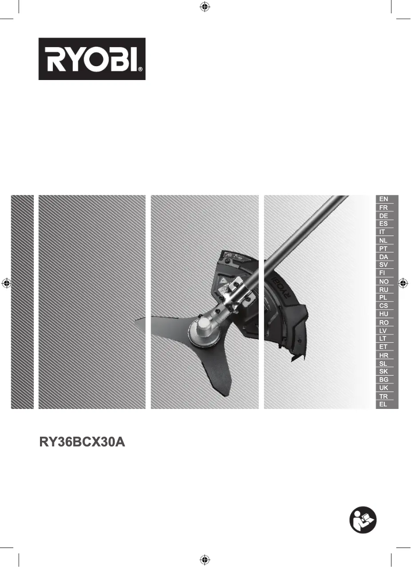 Page n°1 - Manuel utilisateur RYOBI Max Power RY36BCX30A