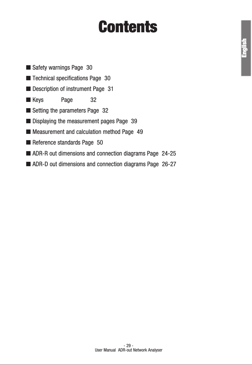 Page 1 de la notice Manuel utilisateur Vemer ADR-D Out