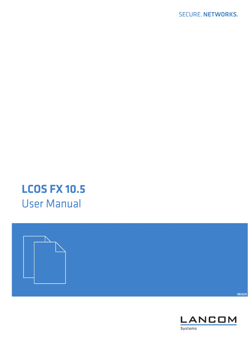 Page n°1 - Manuel utilisateur Lancom UF-60