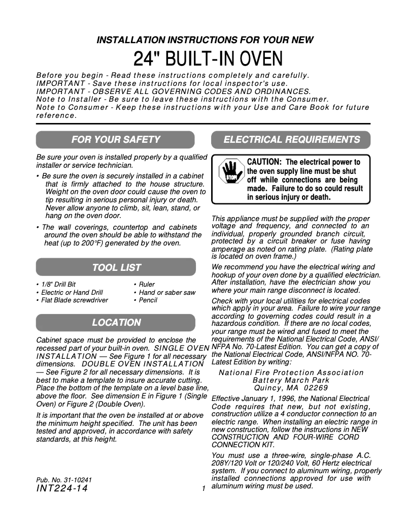 Imagen de la primera página del manual del dispositivo JRP15BWBB