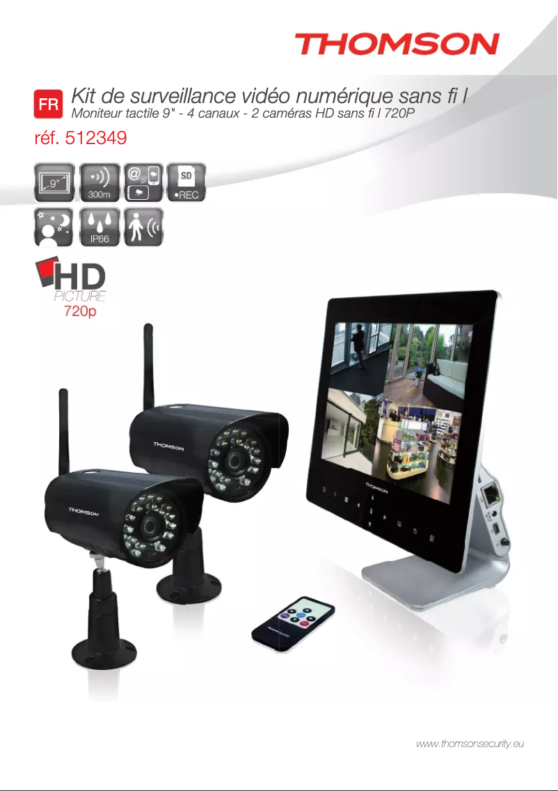 Image de la première page du manuel de l'appareil 512349