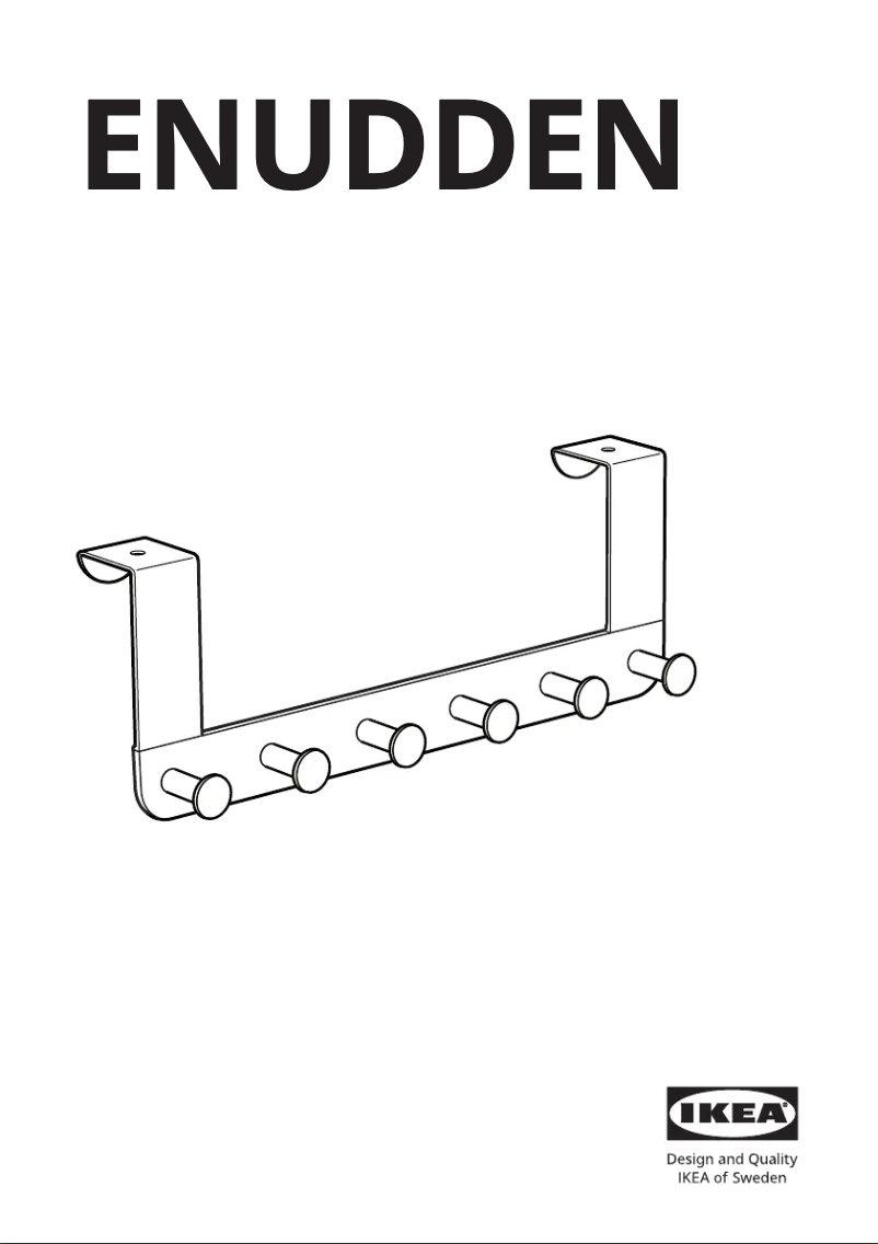 Image de la première page du manuel de l'appareil ENUDDEN 602.516.65