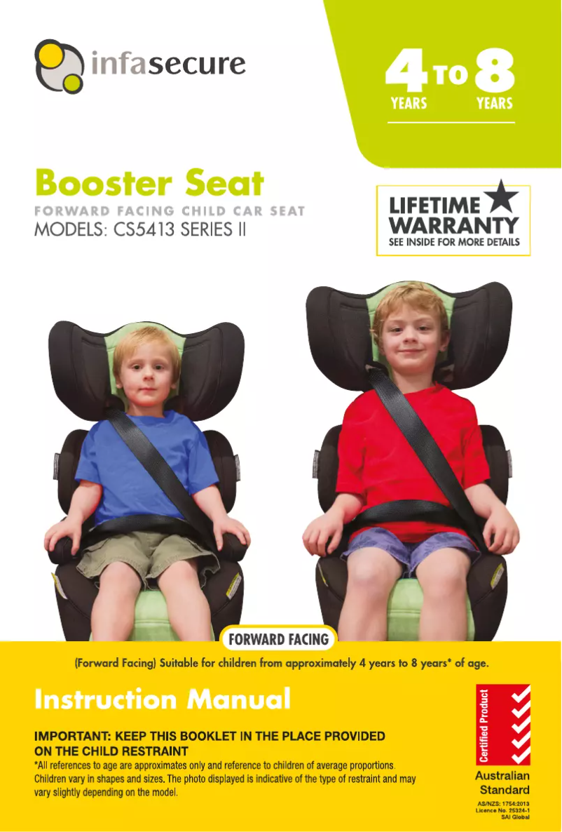 Page 1 de la notice Manuel utilisateur InfaSecure Vario II