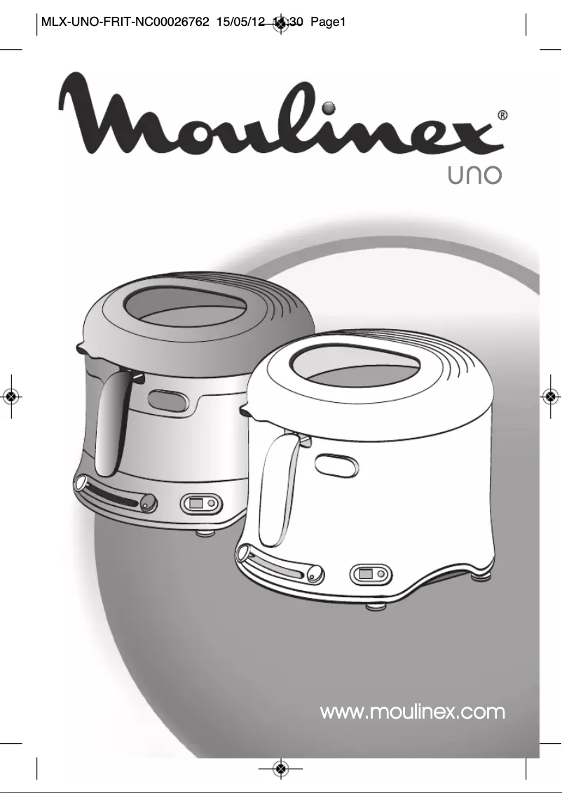 Page n°1 - Manuel utilisateur Moulinex Uno AF179D
