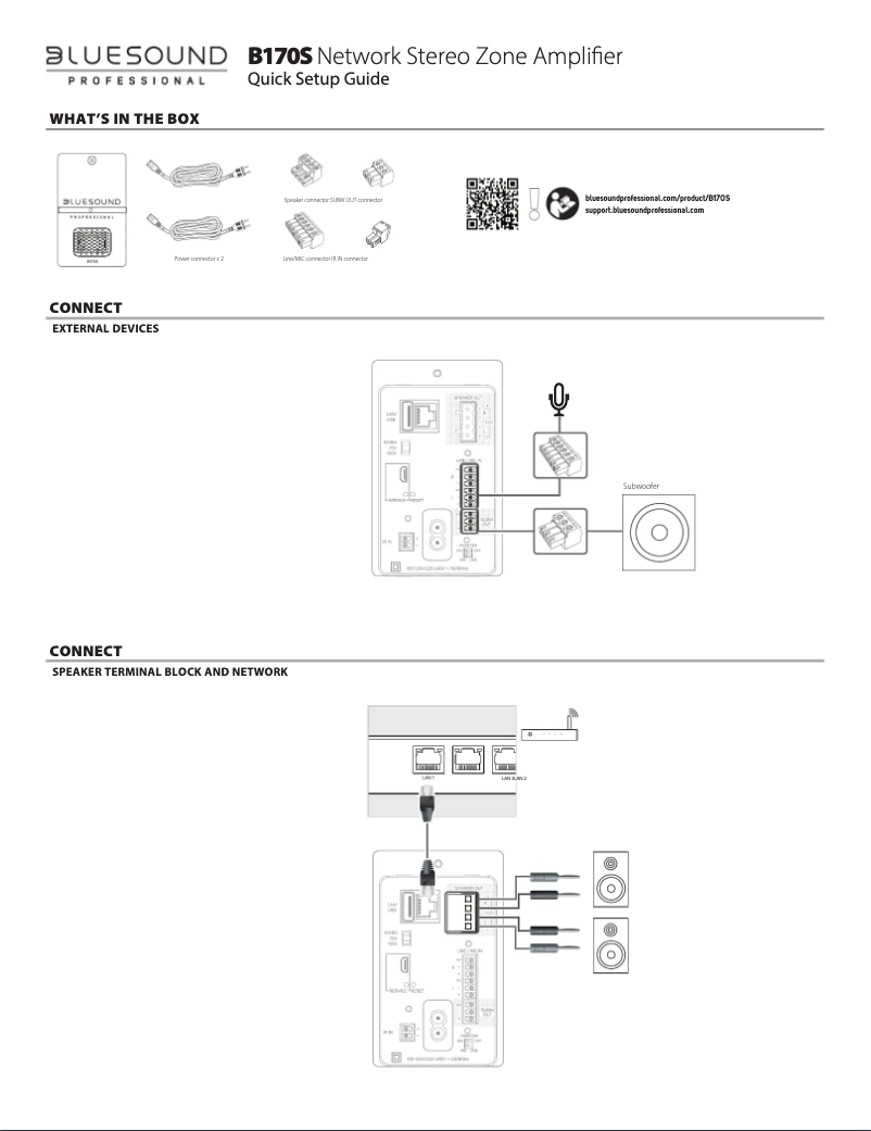 Image de la première page du manuel de l'appareil B170S