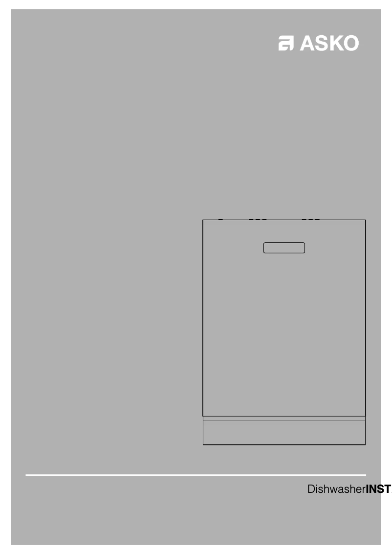 Página 1 del manual Guía de instalación Asko DBI663IS