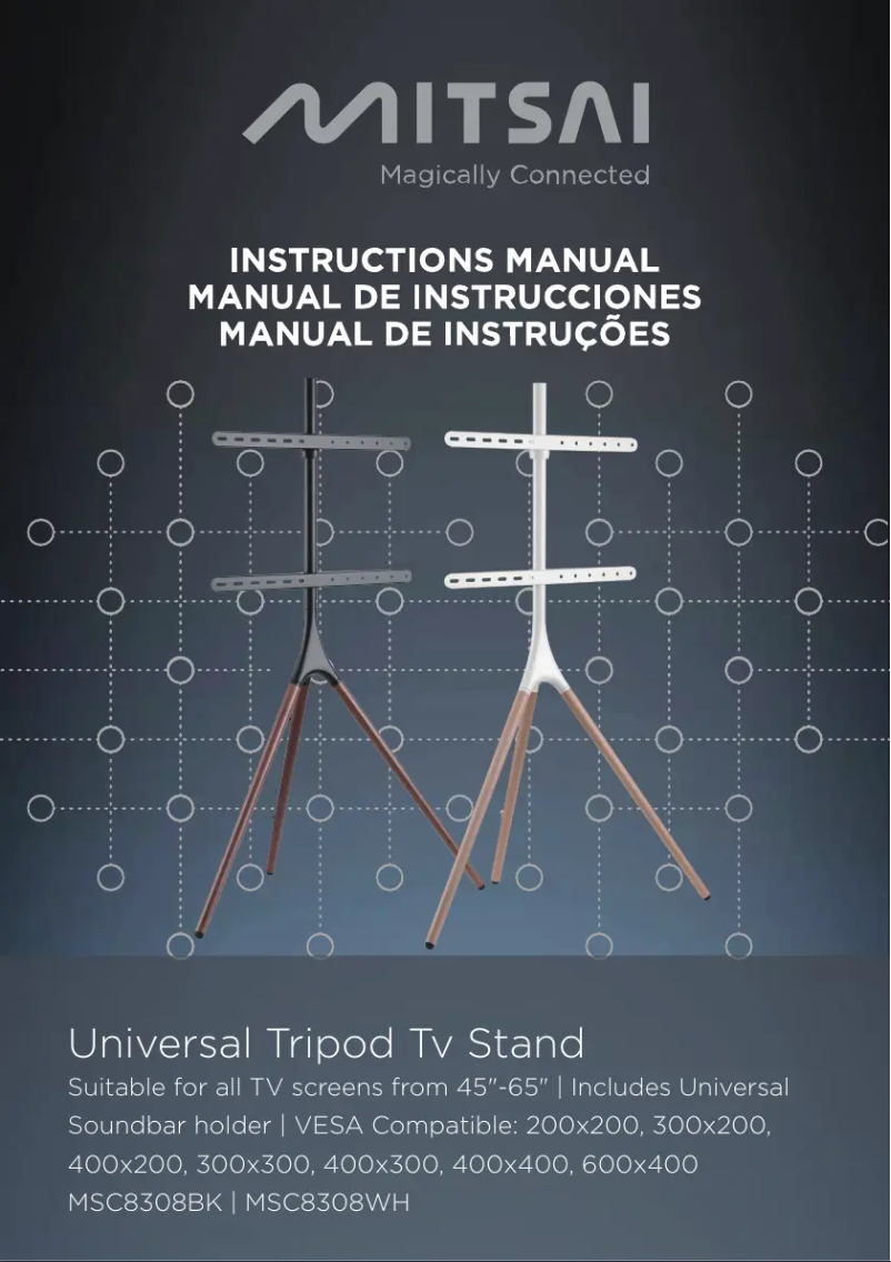 Page n°1 - Manuel utilisateur Mitsai MSC8308BK