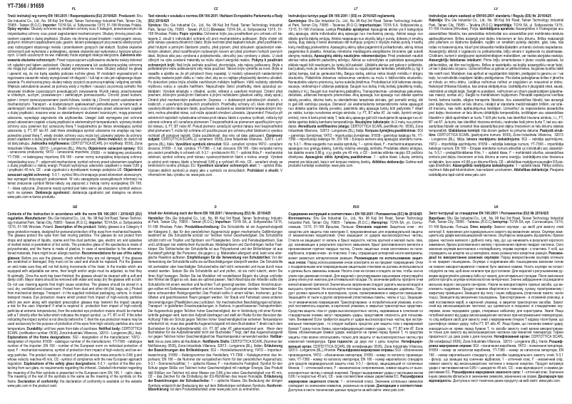 Página 1 del manual Manual de usuario Yato YT-7366