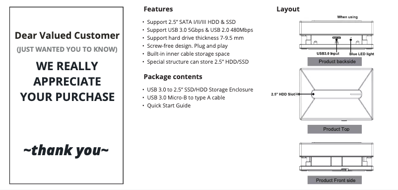 Page 1 de la notice Manuel utilisateur Siig JU-SA0V11-S1