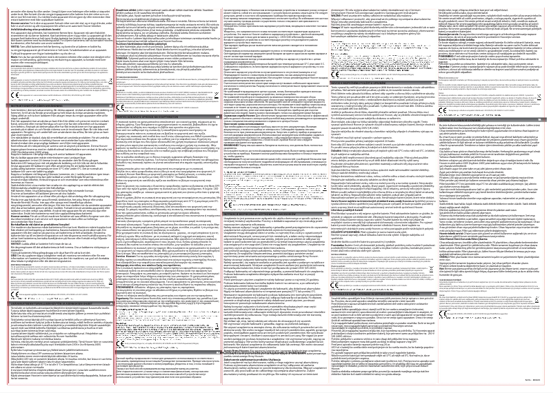 Image de la première page du manuel de l'appareil H-Free HF18DPT 011