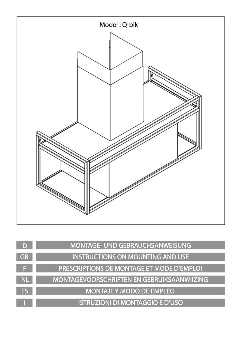 Page 1 of the manual User Manual Airforce Q-Bic 90 TLC