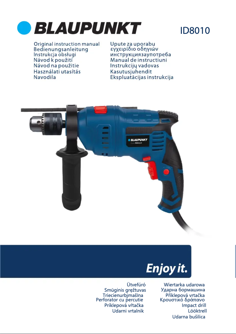 Page n°1 - Manuel utilisateur Blaupunkt ID8010