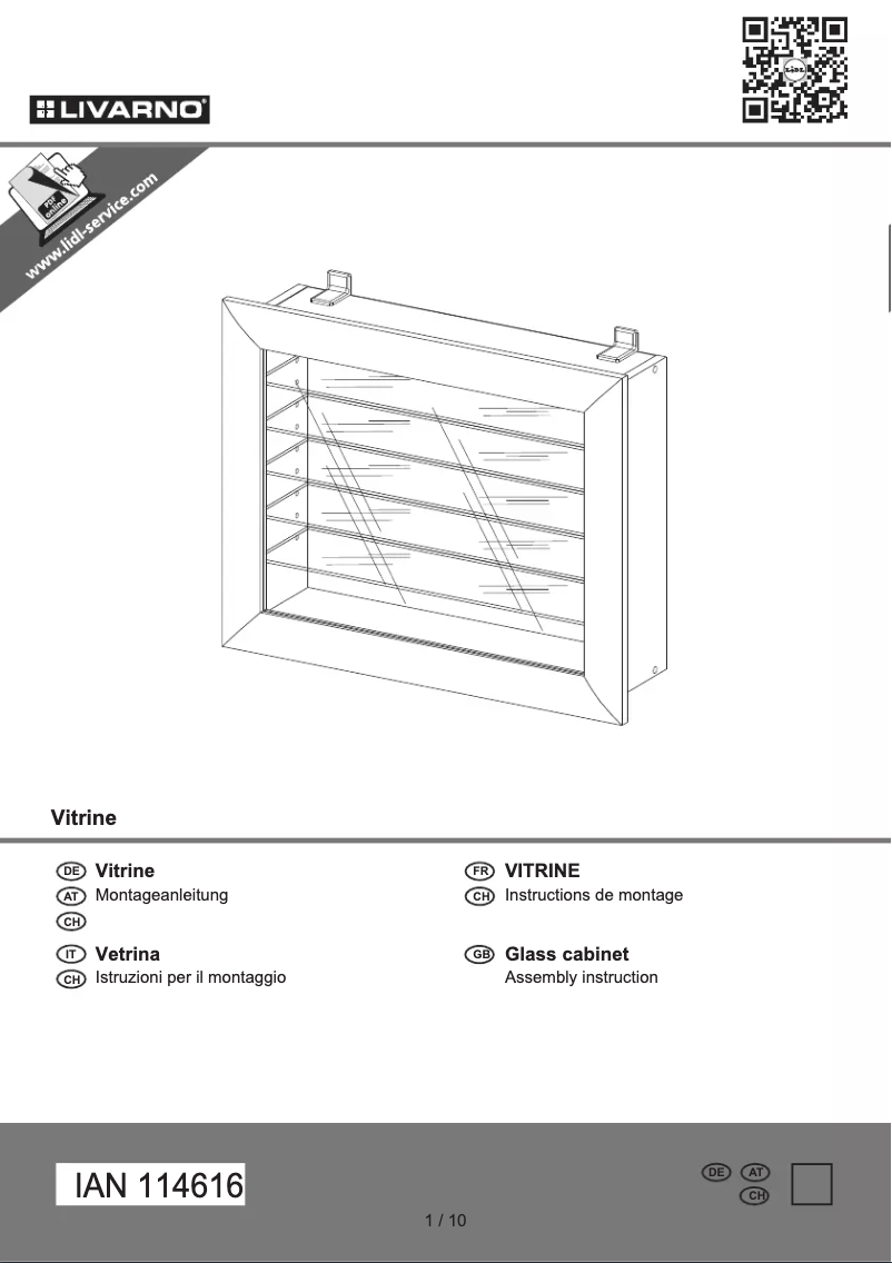 Image de la première page du manuel de l'appareil IAN 114616
