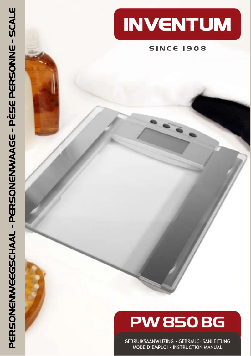 Page 1 de la notice Manuel utilisateur Inventum PW850BG