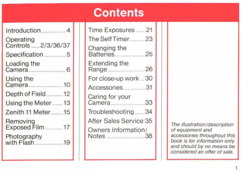 Image de la première page du manuel de l'appareil 12