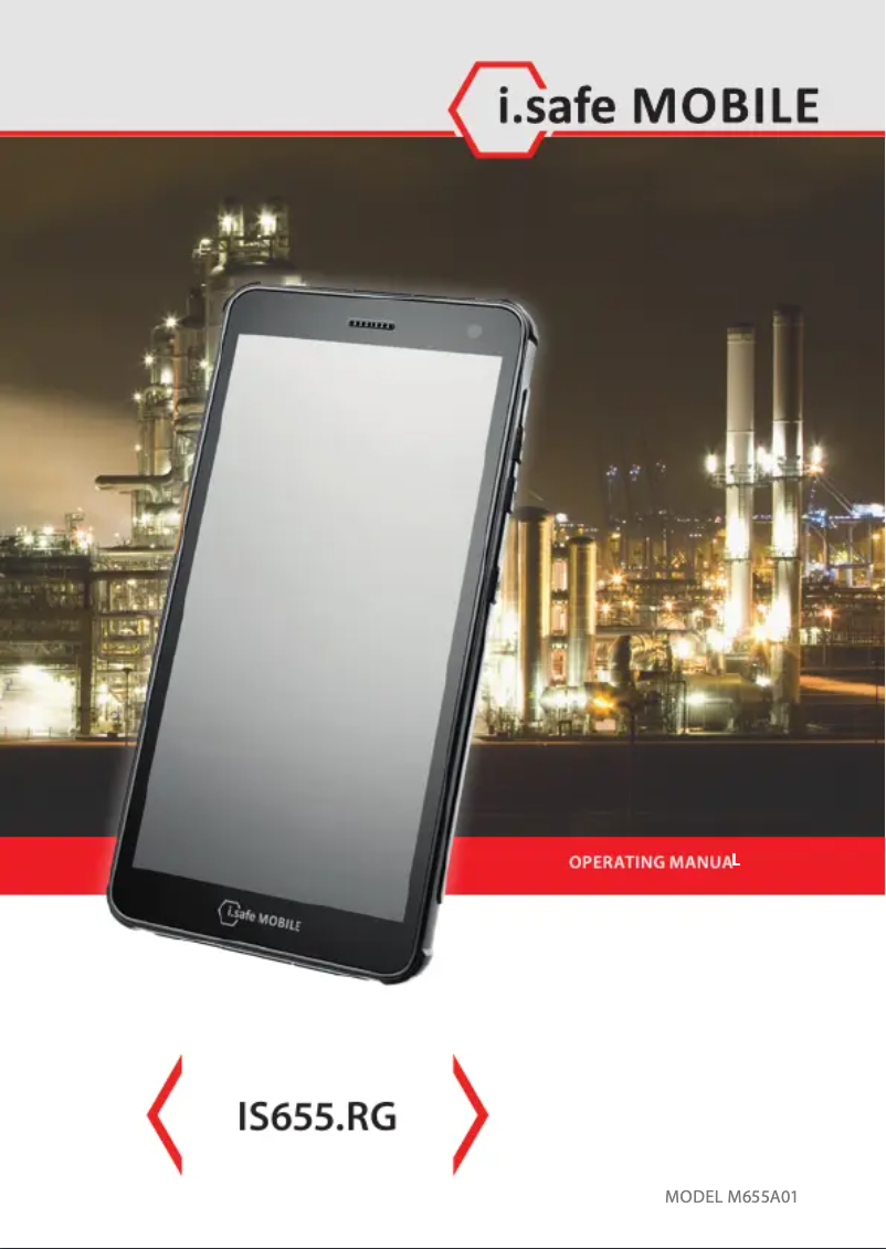 Image de la première page du manuel de l'appareil IS655.RG