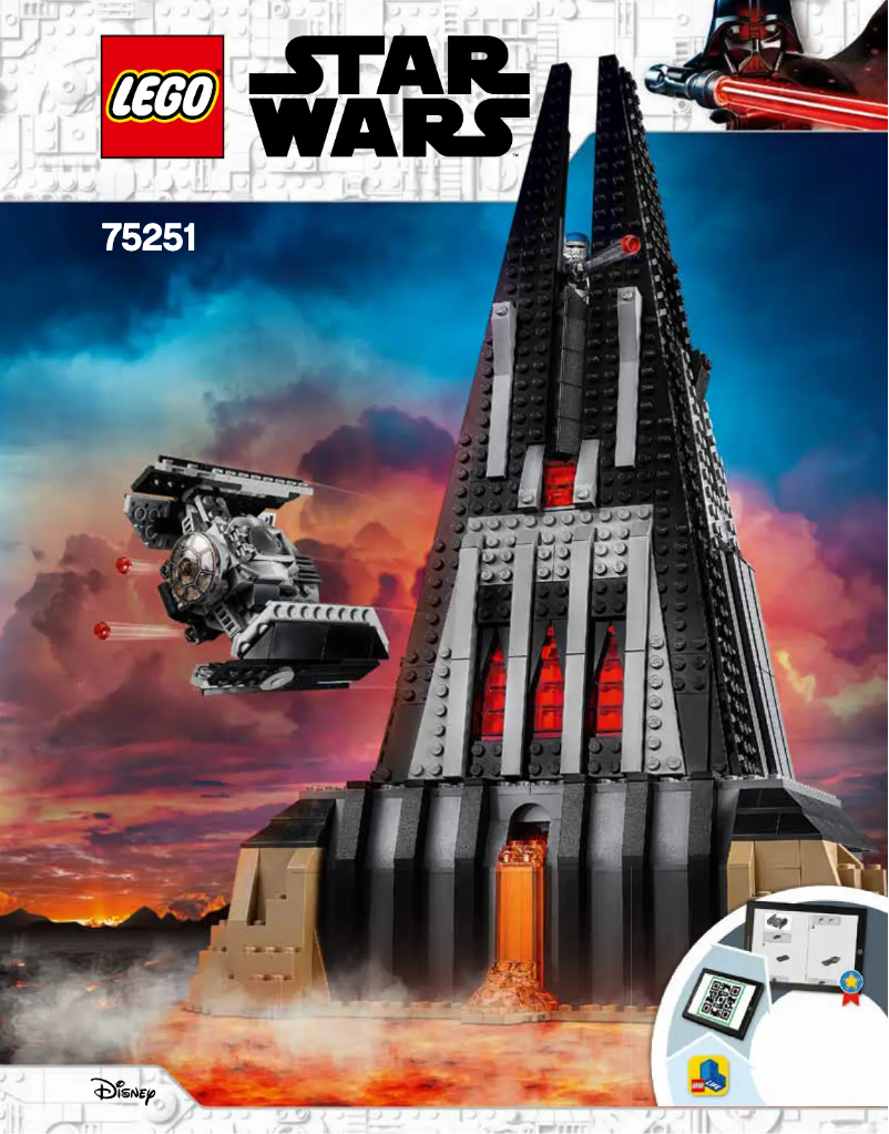 Page 1 de la notice Manuel utilisateur Lego Star Wars 75251