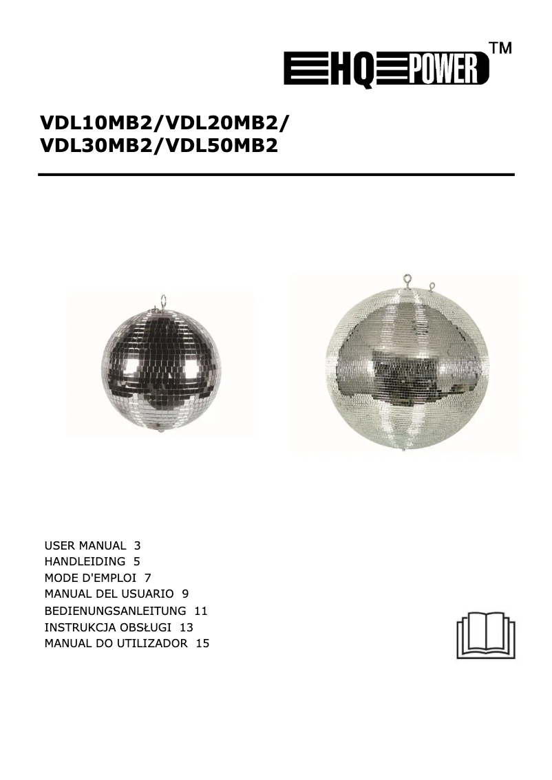 Image de la première page du manuel de l'appareil VDL10MB2