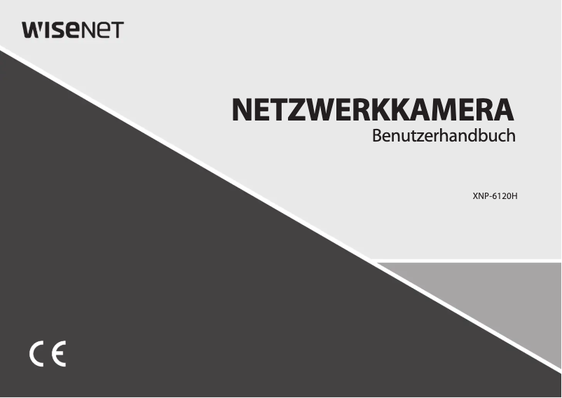 Page 1 de la notice Manuel utilisateur Hanwha XNP-6120H