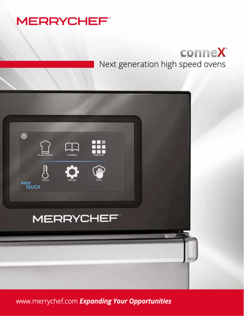 Page 1 de la notice Brochure Merrychef ConneX 16
