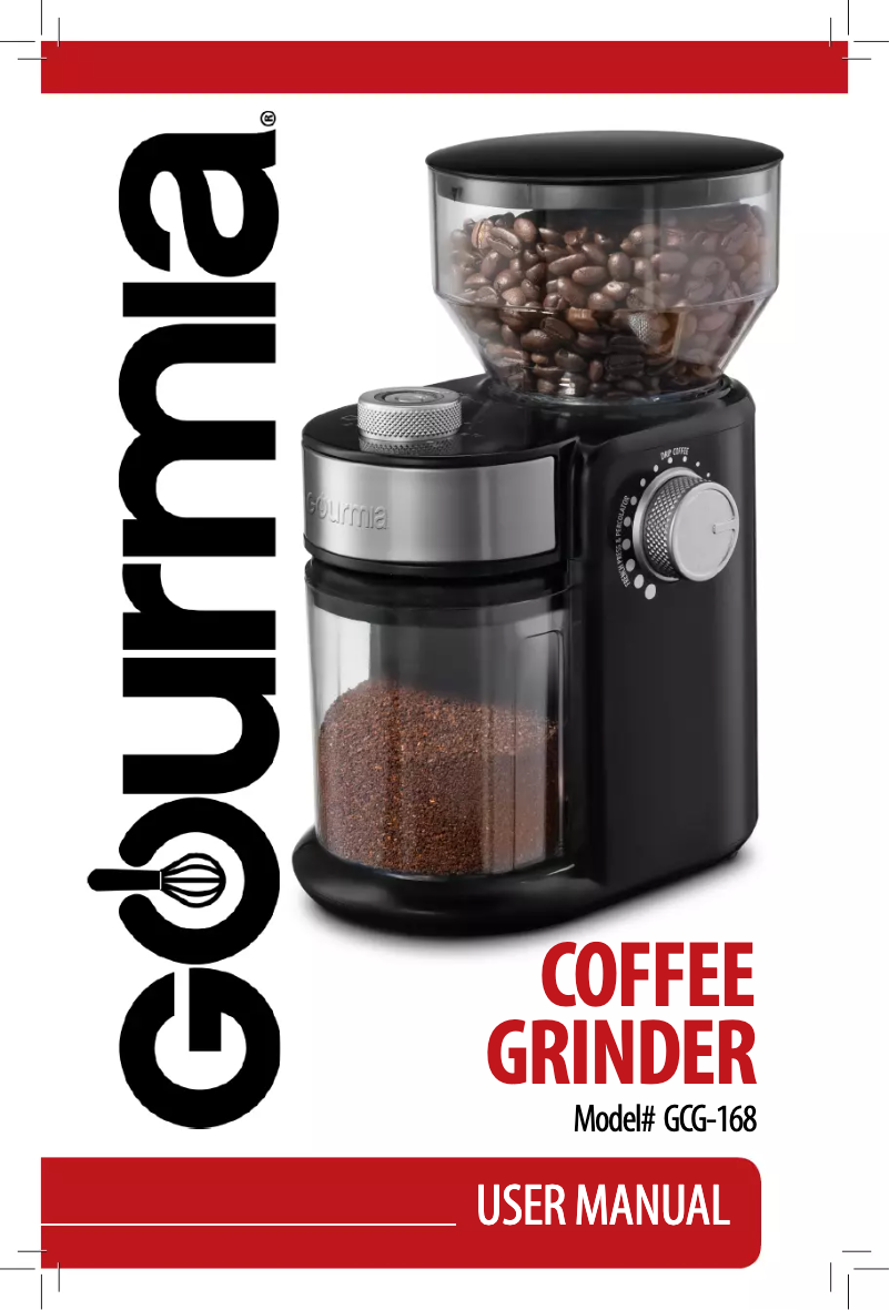 Página 1 del manual Manual de usuario Gourmia GCG168
