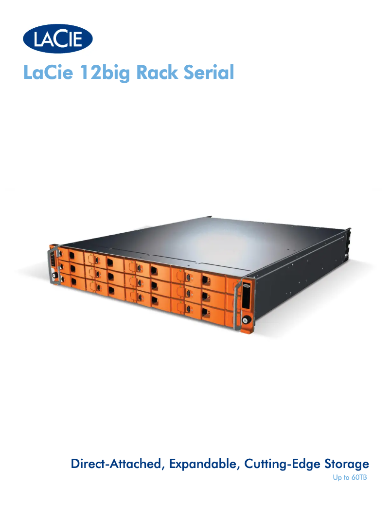 Image de la première page du manuel de l'appareil 12big Rack Serial