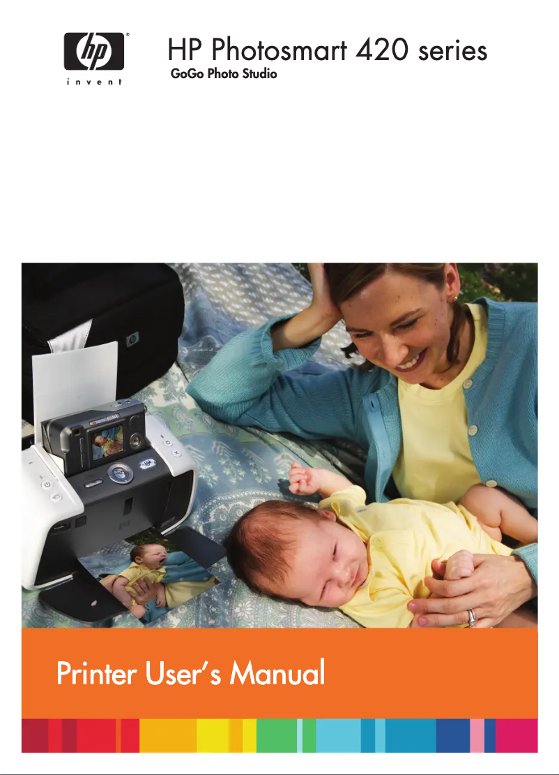 Page 1 de la notice Manuel utilisateur HP Photosmart 420