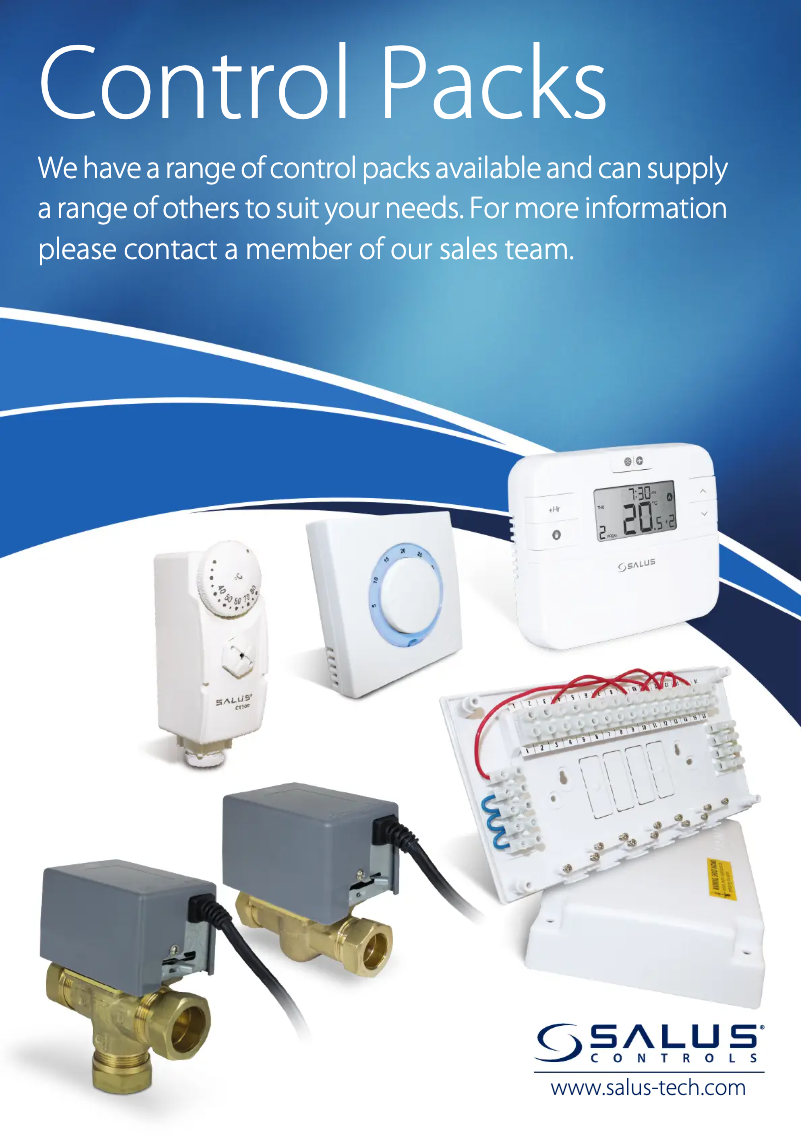 Page 1 de la notice Manuel utilisateur Salus CP328