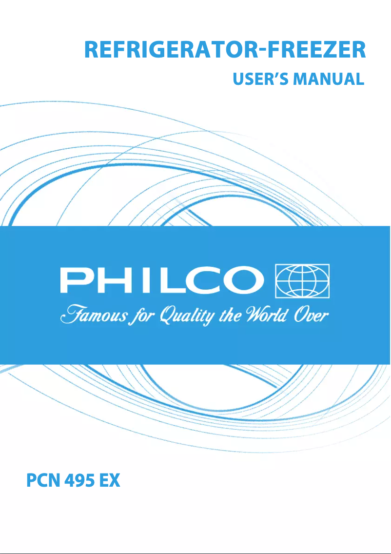 Page 1 de la notice Manuel utilisateur Philco PCN 495 EX