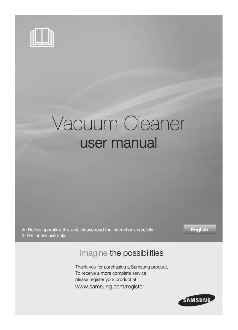 Page 1 de la notice Manuel utilisateur Samsung SC6243