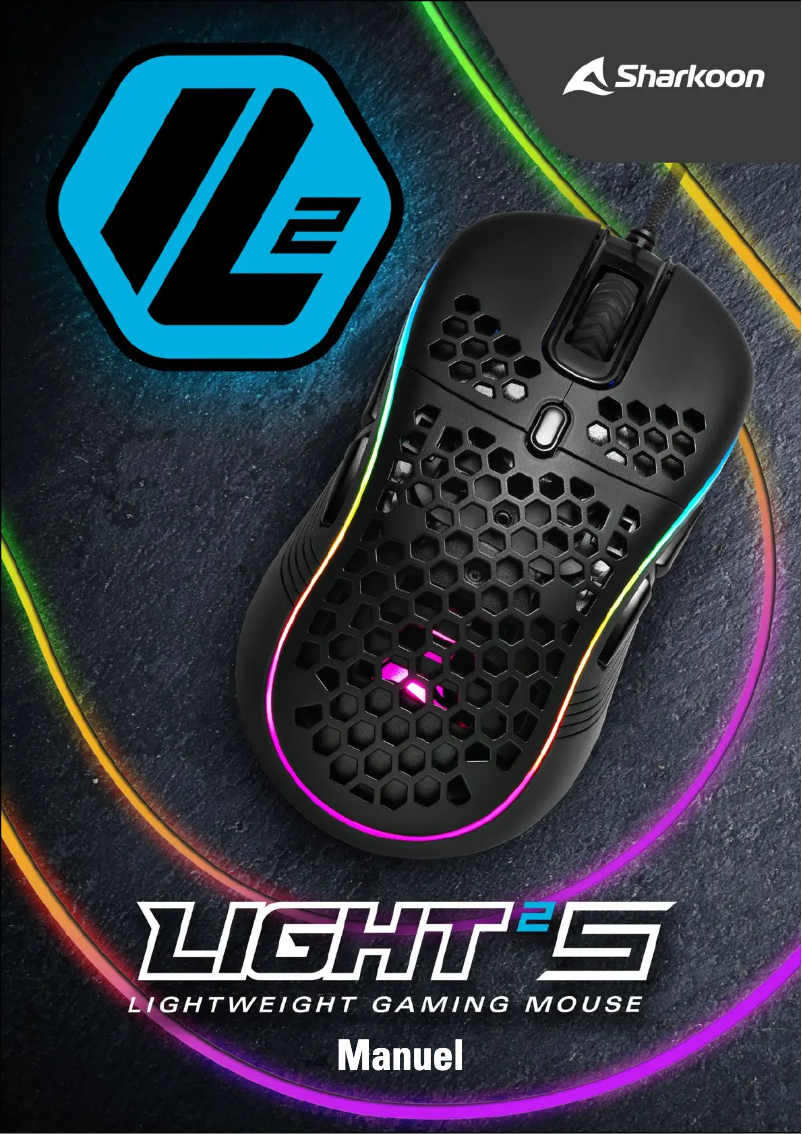Page n°1 - Manuel utilisateur Sharkoon Light² S