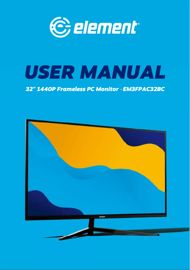 Page n°1 - Manuel utilisateur Element EM3FPAC32BC