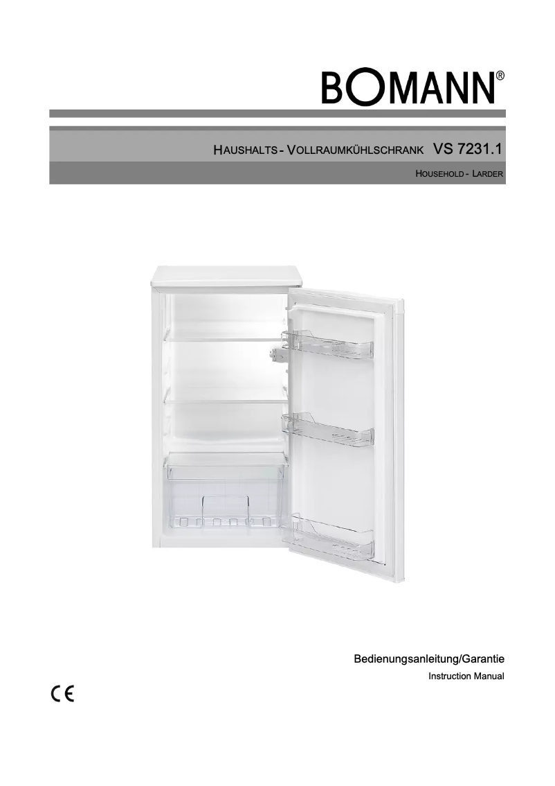 Image de la première page du manuel de l'appareil VS 7231