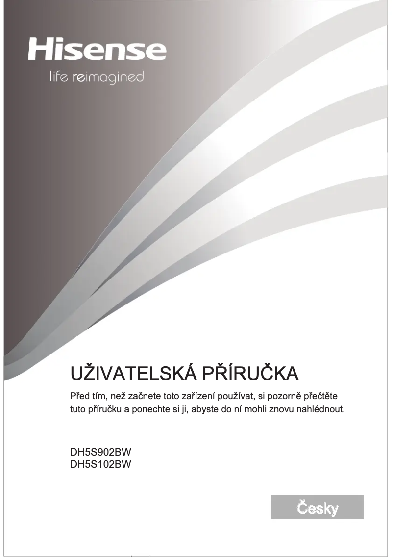Image de la première page du manuel de l'appareil DH5S102BW
