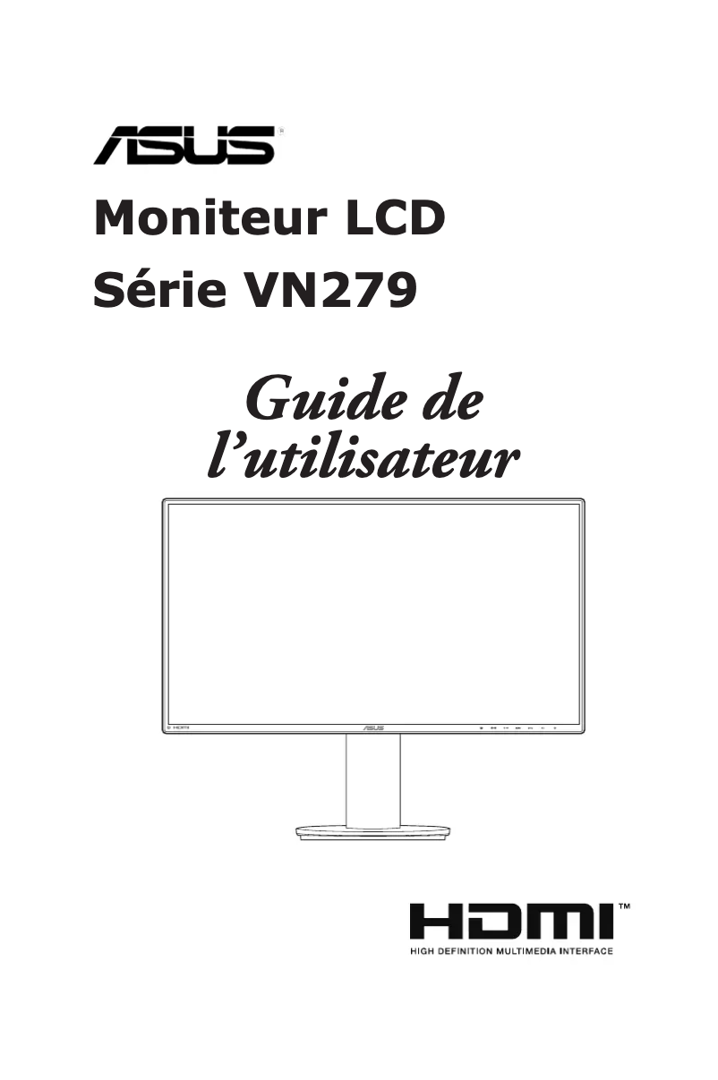 Image de la première page du manuel de l'appareil ASUS