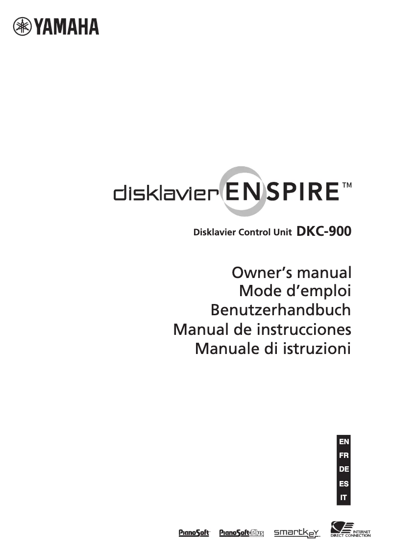 Image de la première page du manuel de l'appareil DKC-900