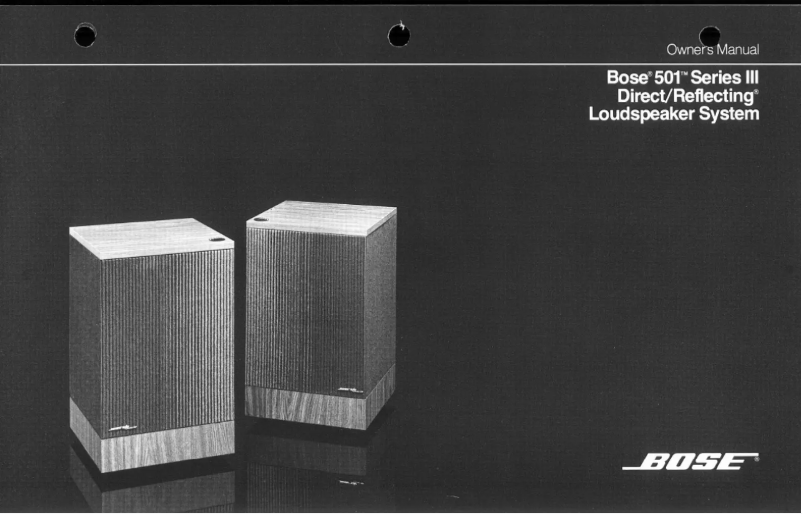 Image de la première page du manuel de l'appareil 501