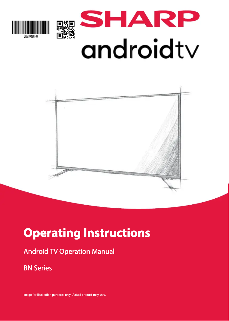 Page 1 de la notice Manuel utilisateur Sharp 43EL2KA