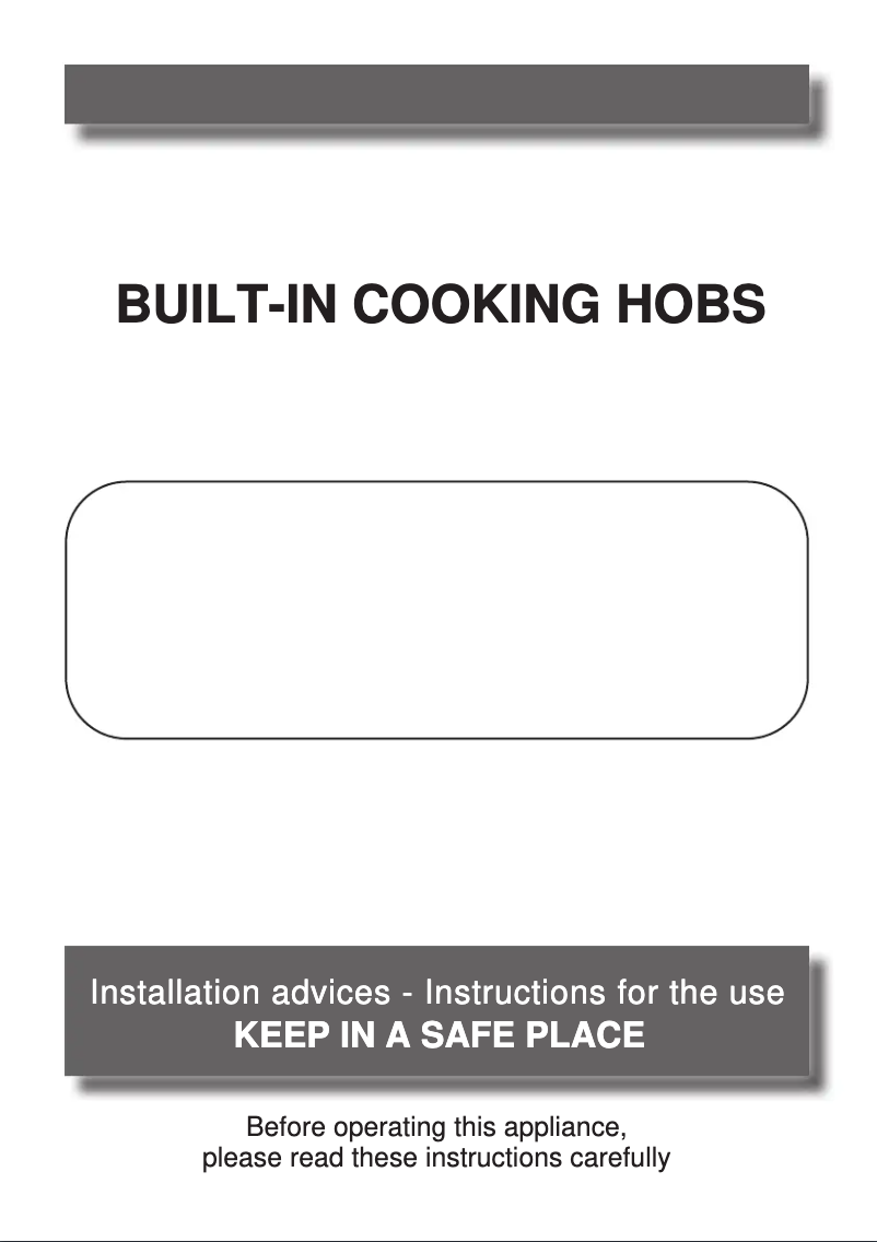 Page n°1 - Manuel utilisateur Elba Elementum EN90-544 XD