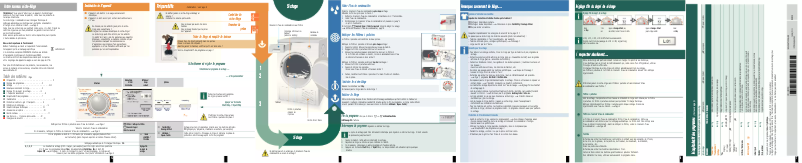 Image de la première page du manuel de l'appareil CWK4W361NL