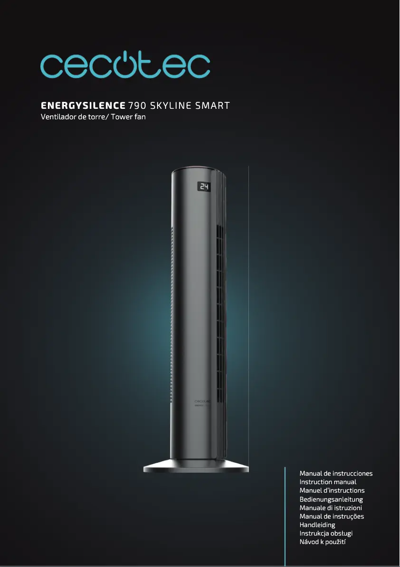 Página 1 del manual Manual de usuario Cecotec EnergySilence 300 Max Skyline Smart