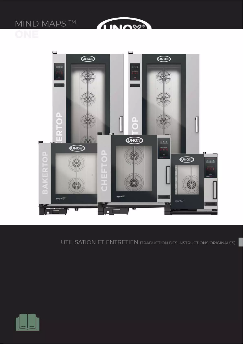 Página 1 del manual Manual de usuario Unox BAKERTOP MIND.Maps ONE