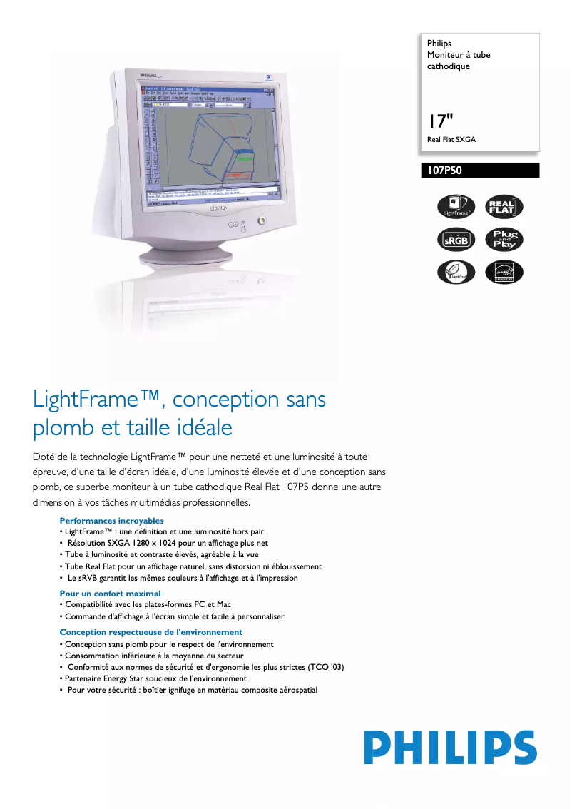 Imagen de la primera página del manual del dispositivo 107P50