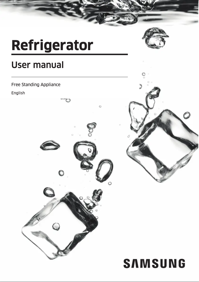 Page 1 de la notice Manuel utilisateur Samsung SRLX4100N