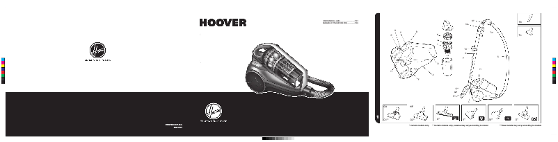 Página 1 del manual Manual de usuario Hoover RE71_RX01011