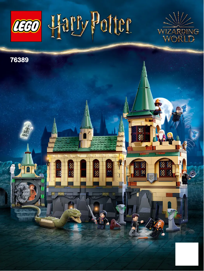 Image de la première page du manuel de l'appareil Harry Potter 76389