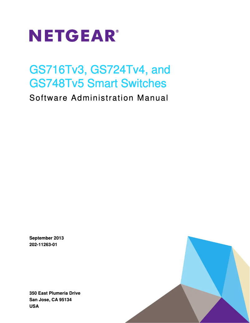 Page n°1 - Manuel utilisateur Netgear ProSafe GS748Tv5
