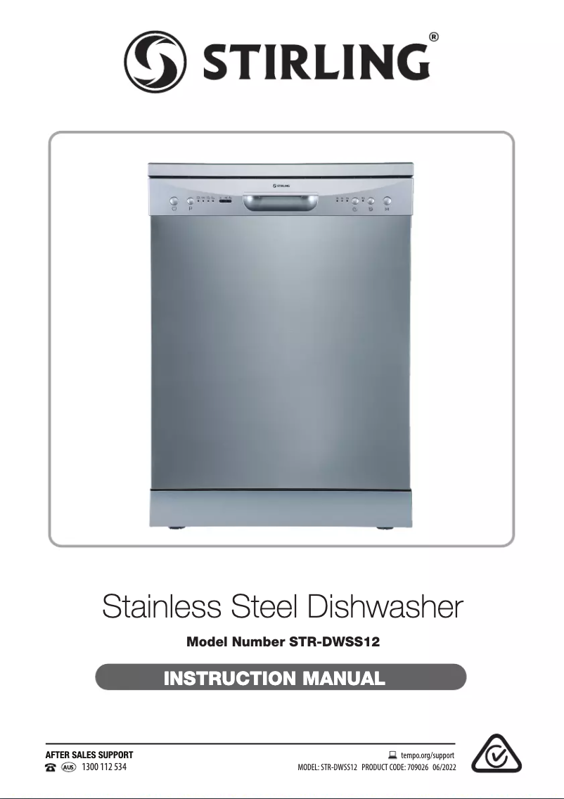 Image de la première page du manuel de l'appareil STR-DWSS12